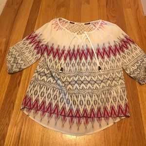 Lightweight multi colored top